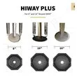 SNAPPAD HIWAY PLUS -4 PK F/HW
